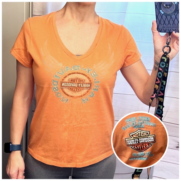 Harley-Davidson Tops - 🔥2/$10 🏍️|•HARLEY-DAVIDSON•| Twin Cities Harley-Davidson North Blaine MN V